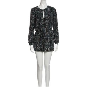 Intermix Silk Floral Printed Romper Size P